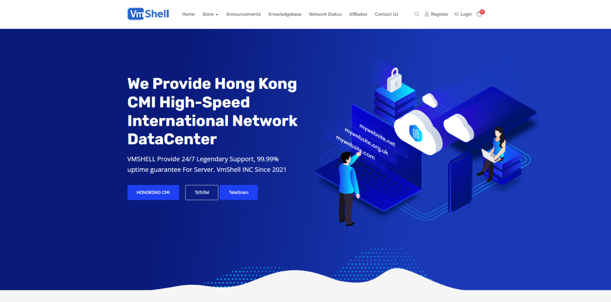VmShell:新春特惠,CMIN2.HK-Classic 33.00USD/年,香港CMIN2数据中心,美国IP